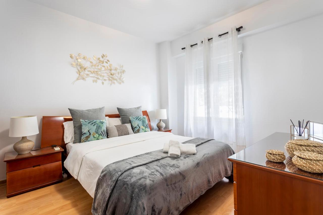 Апартаменты Precioso Piso Moderno: Terraza, A/C, Netflix, Wifi Валенсия Экстерьер фото